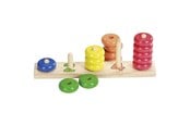 Baby Spielzeug - Goki Wooden Stacking Puzzle color - 58941