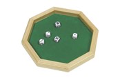 Brettspiele - Goki Dice Board + Dice - 56954