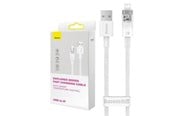 USB Kabel - Baseus Fast Charging cable USB-A to Lightning Explorer Series 2m 2.4A (white) - CATS010102