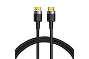 Display Kabel - Baseus Cafule 4KHDMI Male To 4KHDMI Male Adapter Cable 2m Black - CADKLF-F01