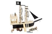 Rollenspiele - Small Foot - Wooden Dollhouse Pirate Boat - 12411
