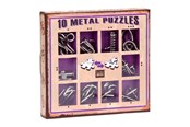 Puzzle - Eureka Brain puzzle set Purple 10pcs. 3D Puzzle - 52473359