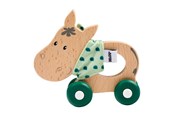 Baby Spielzeug - Eichhorn Baby HIPP Wooden Push Figure Donkey - 100005867