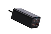 Handys - Adapter und Ladegeräte - Baseus GaN3 Pro 4 Ports Desktop Charger 2xUSB-C + 2xUSB 100W - Black - CCGP000101