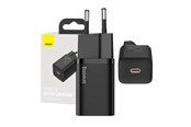 Handys - Adapter und Ladegeräte - Baseus Super Si Quick Charger 1C 25W (black) - CCSP020101