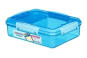 Küchenzubehör - Sistema Snack Attack Duo Lunch 975ml - Blue - 41482