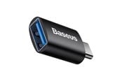 USB-Hubs - Baseus Ingenuity USB-C to USB-A adapter OTG (Black) USB-Hubs - 1 - Schwarz - ZJJQ000001