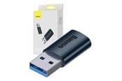 Handys - Anderes Zubehör - Baseus Ingenuity USB-A to USB-C adapter OTG (blue) - ZJJQ000103