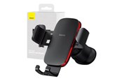 Handys - Anderes Zubehör - Baseus Metal Age II gravitational grip on the car grid - black - SUJS000001