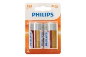 Batterien und Akkus - Philips Longlife Battery Zinc D/R20 2pcs. - 1004