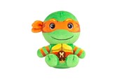 Merchandise - Tomy - Club Mocchi-Mocchi- Teenage Mutant Ninja Turtles™ Michelangelo Junior 15 cm - Teddybär & Kuscheltier - 0053941128678