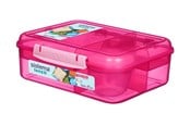 Küchenzubehör - Sistema Bento Lunch 1.65 litre - Pink - 41690-9414202416902