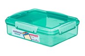 Küchenzubehör - Sistema Snack Attack Duo Lunch 975ml - Green - 41482-1-9414202414823