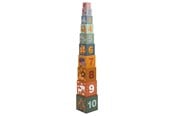 Baby Spielzeug - Small Foot - Stacking Blocks Safari Cardboard 10 pcs. - 11957