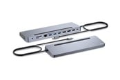 Dockingstationen - I-Tec 11-in-1 - USB-C TB3 TB4 - 2 DP HDMI - 100W PD - C31FLAT2PDPRO100W