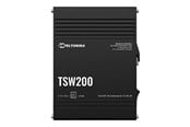 Switches - Teltonika TSW200 Industrial PoE+ Switch (TSW2000000B0 / Standard package without PSU) - TSW2000000B0
