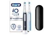 Elektrische Zahnbürsten - Oral-B Elektrische Zahnbürste iO3 Duo Matt Black / Ice Blue - 8006540731659