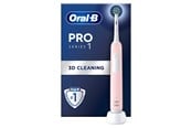 Elektrische Zahnbürsten - Oral-B Elektrische Zahnbürste Pro1 Pink + Extra Brush Head - 8006540771501
