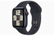 Smartwatches, Pulsuhren, Sportuhren & Schrittzähler - Apple Watch SE (2023) GPS + Cellular 40mm - Midnight Aluminium Case with Midnight Sport Band - S/M - MRG73DH/A