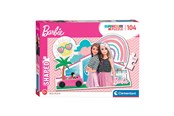 Puzzle - Clementoni Jigsaw Puzzle Super Color - Barbie Pink Boden - 27163