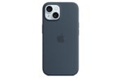 Handys - Cover & Cases - Apple iPhone 15 Silicone Case with MagSafe - Storm Blue - MT0N3ZM/A