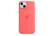Handys - Cover & Cases - Apple iPhone 15 Plus Silicone Case with MagSafe - Guava - MT163ZM/A