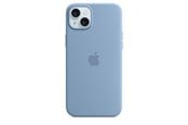 Handys - Cover & Cases - Apple iPhone 15 Plus Silicone Case with MagSafe - Winter Blue - MT193ZM/A