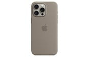 Handys - Cover & Cases - Apple iPhone 15 Pro Max Silicone Case with MagSafe - Clay - MT1Q3ZM/A