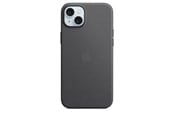 Handys - Cover & Cases - Apple iPhone 15 Plus FineWoven Case with MagSafe - Black - MT423ZM/A