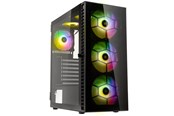 Gehäuse - Kolink Observatory HF Glass ARGB Midi Tower Case - black - Gehäuse - Desktop - Schwarz - PGW-CH-KOL-109