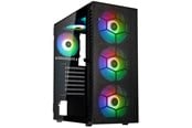 Gehäuse - Kolink Observatory HF Mesh ARGB Midi Tower Case - Black - Gehäuse - Desktop - Schwarz - PGW-CH-KOL-110
