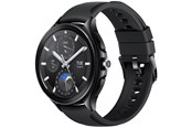 Smartwatches, Pulsuhren, Sportuhren & Schrittzähler - Xiaomi Watch 2 Pro - Schwarzes Gehäuse mit schwarzem Fluorkautschukarmband - BHR7211GL