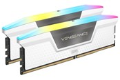 RAM - Corsair Vengeance RGB DDR5-5600 - 64GB - CL40 - Dual Channel (2 pcs) - Intel XMP - Weiß mit RGB - CMH64GX5M2B5600C40W