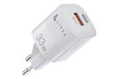 Handys - Adapter und Ladegeräte - Lippa 33W USB-C PD & USB-A QC GaN Wall Charger - White - LPWC5006