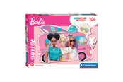 Puzzle - Clementoni Jigsaw Puzzle Super Color - Barbie Surf Bus 104 pcs. Boden - 27162