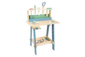 Kreativ-Spiele - Small Foot - Wooden Workbench Nordic 30dlg. - 11375