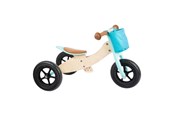 Rutscherautos und Laufräder - Small Foot - Wooden Tricycle and Balance Bike 2in1 Maxi Turquoise - 11609