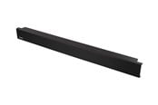 Netzwerkzubehör - Deltaco 19-8 19" 1U plastic cover patch panel screw-free installation black - 19-8