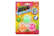 Kleine Mitbringsel für Kinder - Toi-Toys Window Crawler Squeeze Balls Neon 3 pcs. - 35989A