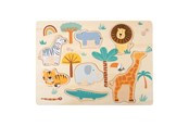 Puzzle - Small Foot - Wooden Puzzle Safari Holz - 11701