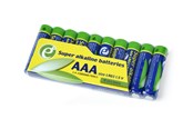 Batterien und Akkus - Gembird EnerGenie battery - super - 10 x AAA / LR03 - Alkaline - EG-BA-AAASA-01