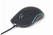 Maus - Gembird Illuminated large size wired mouse - Maus (Schwarz) - MUS-UL-02