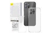 Handys - Cover & Cases - Baseus Transparent Case and Tempered Glass set  Corning for iPhone 12 Pro Max - P60112200201-02