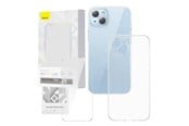 Handys - Cover & Cases - Baseus Transparent Case and Tempered Glass set  Corning for iPhone 14 Plus - P60112202201-02