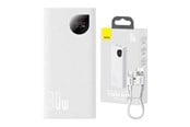 Powerbank (Akku) - Baseus Powerbank Adaman2 10000mAh 30W White Powerbank (Akku) - Weiß - 10000 mAh - PPAD080002