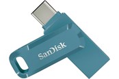 USB-Stick - SANDISK Ultra Dual Drive Go - Dunkelblau - 64GB - USB-Stick - SDDDC3-064G-G46NBB