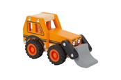 Spielzeugauto - Small Foot - Wooden Excavator Orange - 12447