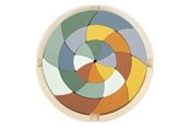Baby Spielzeug - Small Foot - Wooden Shape Puzzle Safari Round 24pcs. - 12457