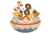 Brettspiele - Small Foot - Wooden Balance Game Safari - 12229