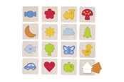 Brettspiele - Goki Memo game feel-a-pair - 56968